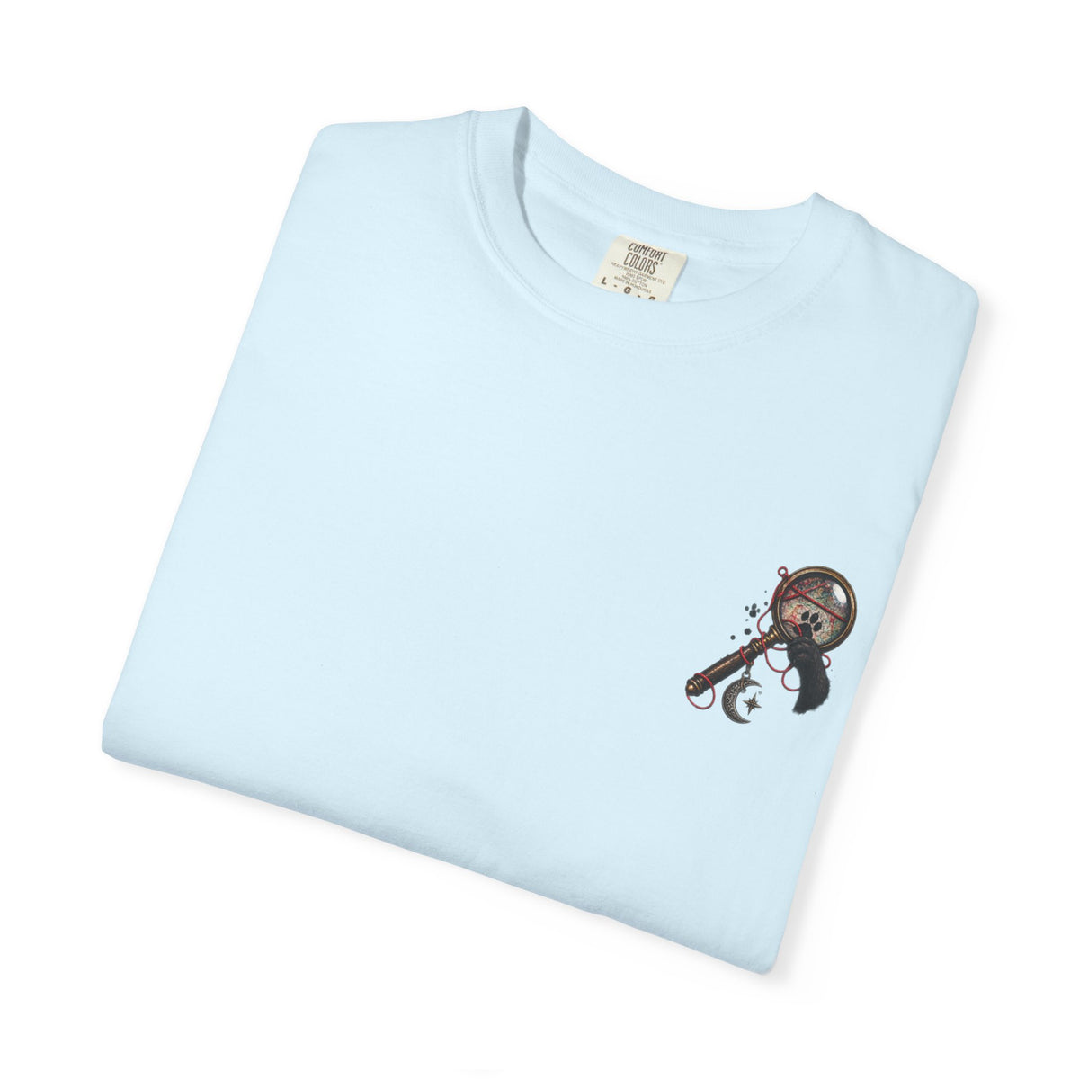 Mystery Evidence Board T-Shirt — Crime Scene Collage Graphic Tee