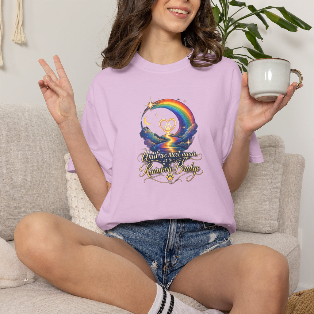 Until we meet again- Rainbow Bridge Memorial tee