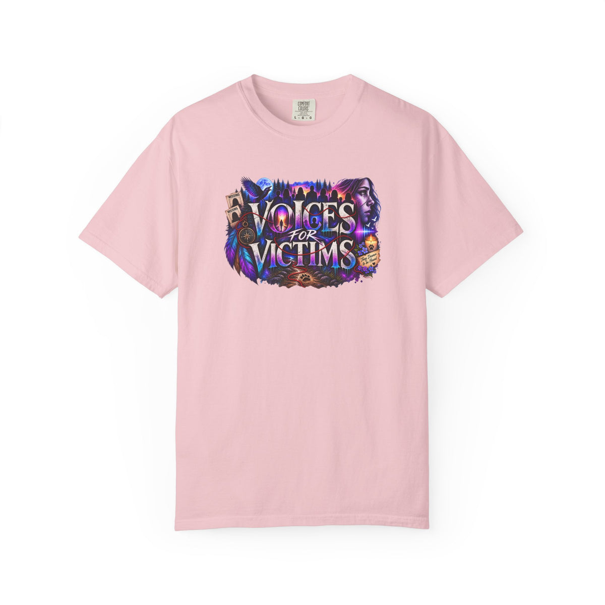 Voices for Victims Graphic T-Shirt — Support & Awareness Tee