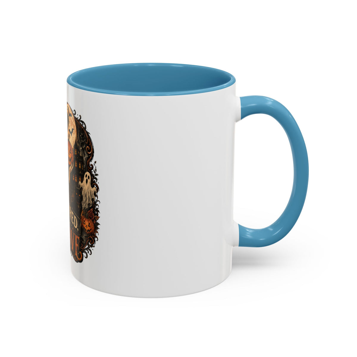 Dead Tired Still Festive Halloween Coffee Mug