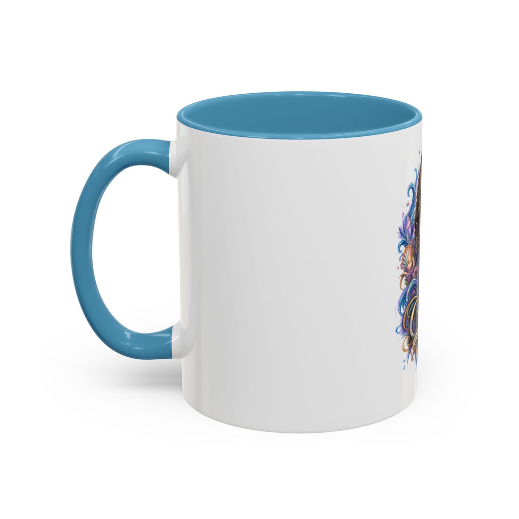 Cancer Zodiac Tortoiseshell Cat Accent Coffee Mug – Astrological Cat Lover Gift (11/15oz)