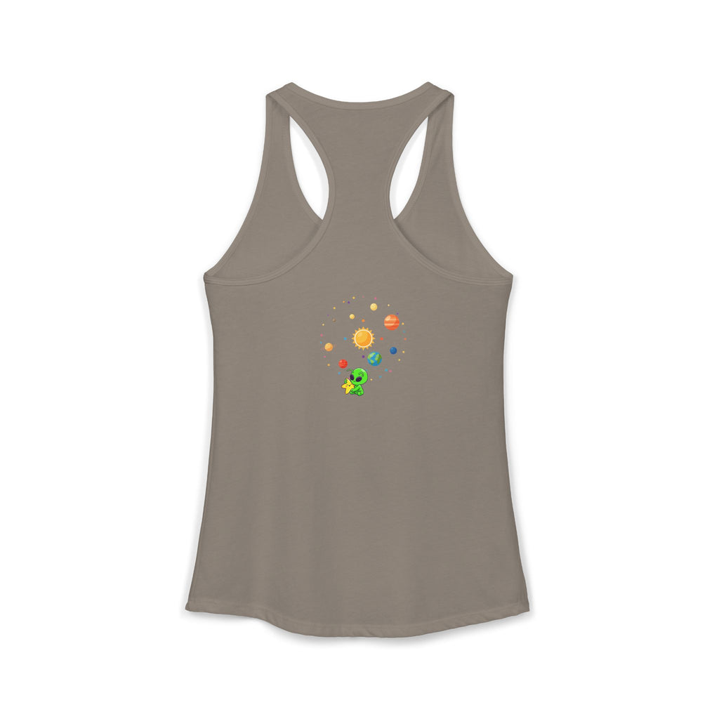 Stay Weird Alien Graphic Tank