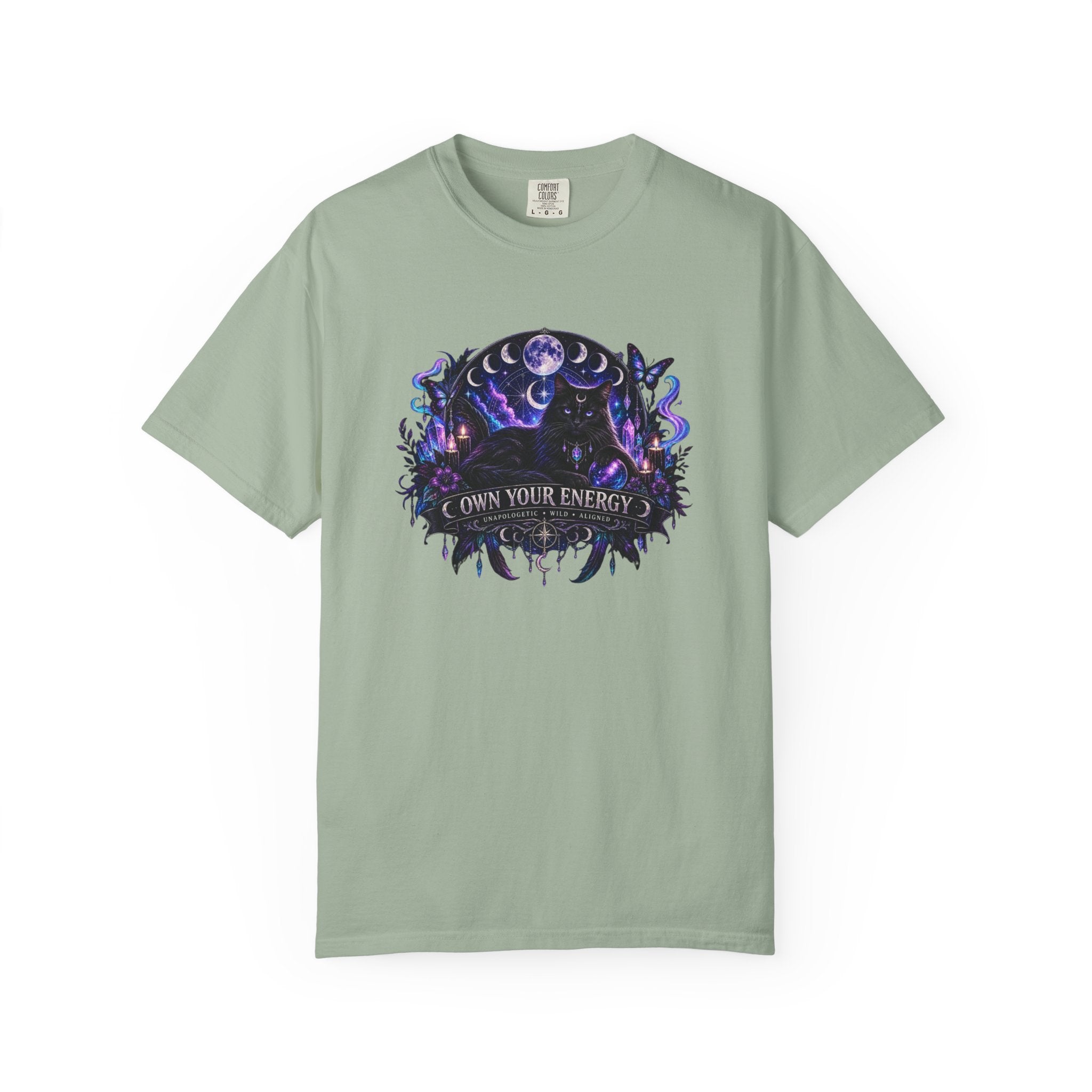 Own Your Energy T-Shirt — Mystic Moon Forest Graphic Tee