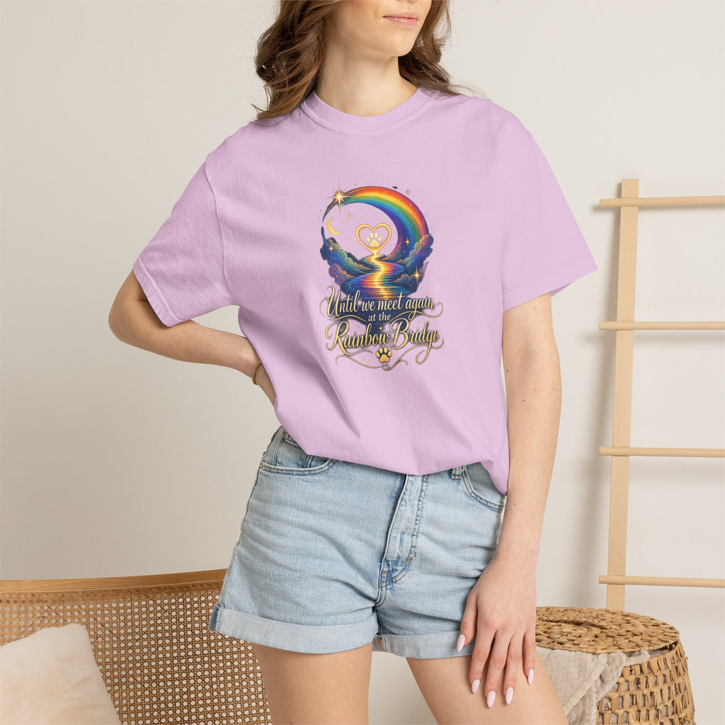 Until we meet again- Rainbow Bridge Memorial tee