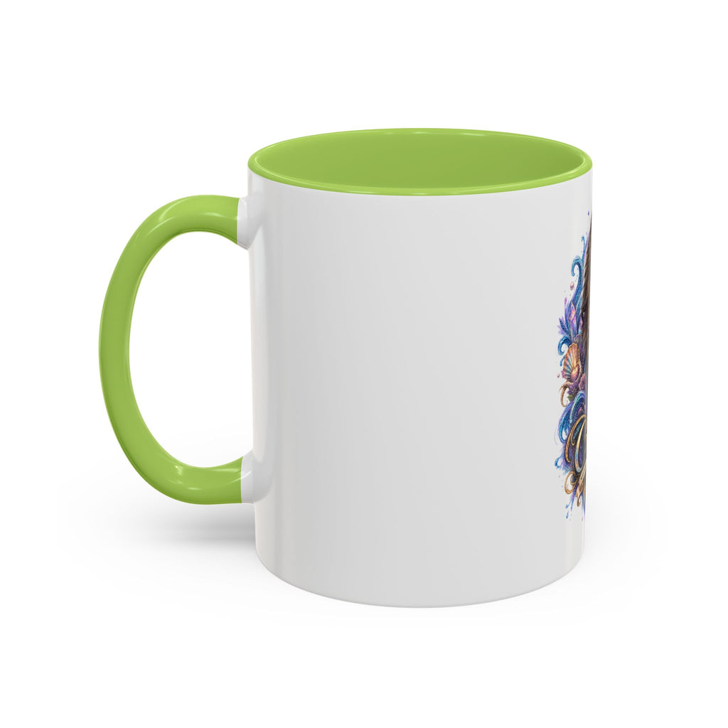 Cancer Zodiac Tortoiseshell Cat Accent Coffee Mug – Astrological Cat Lover Gift (11/15oz)