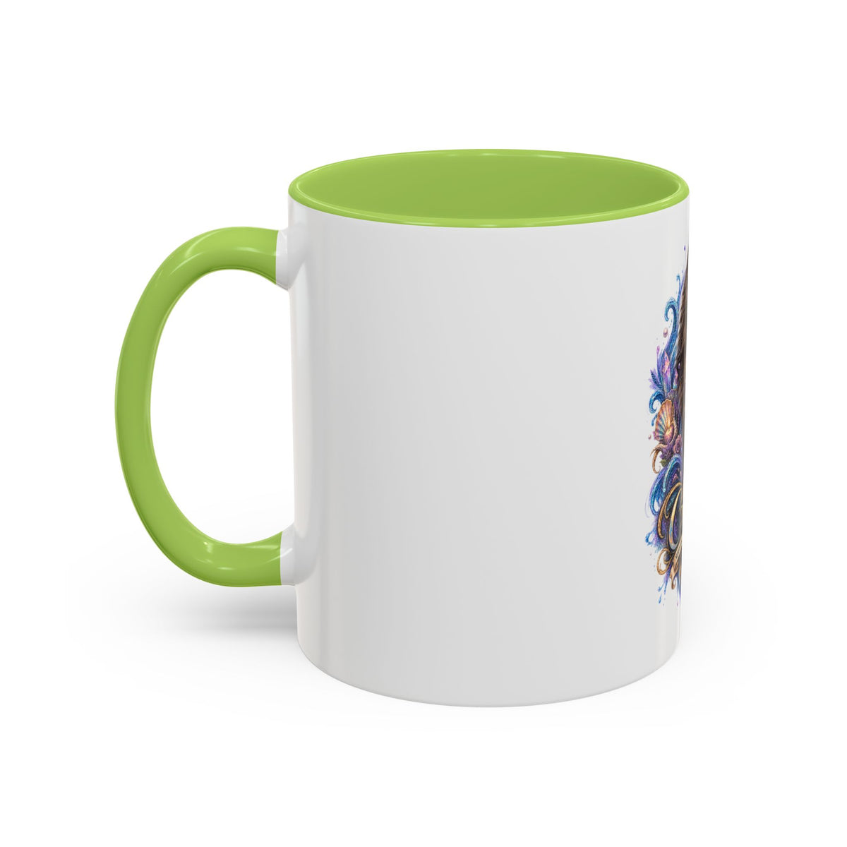 Cancer Zodiac Tortoiseshell Cat Accent Coffee Mug – Astrological Cat Lover Gift (11/15oz)