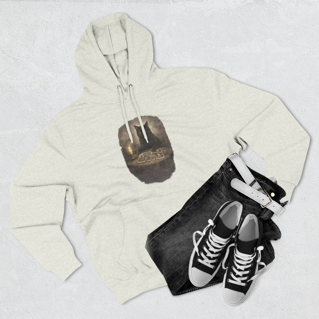 Tarot Black Cat Pull Over Hoodie