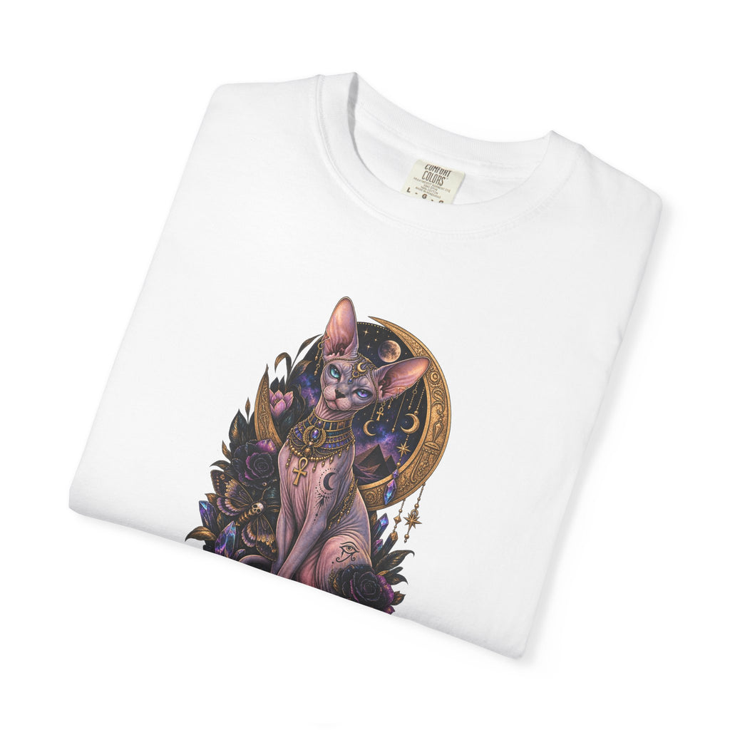 Egyptian Sphynx Moon cat Graphic T-Shirt