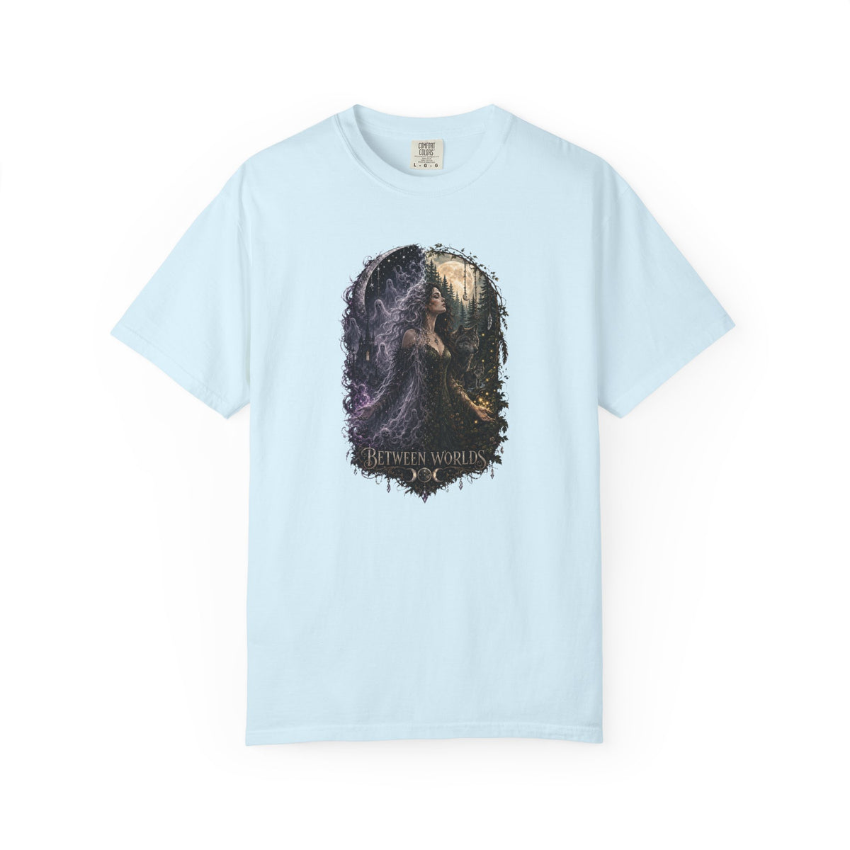 Fantasy Forest T-Shirt — "Between Worlds" Witchy Art Tee