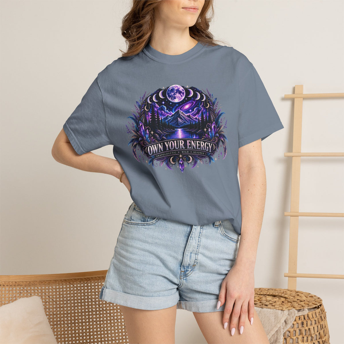 Own Your Energy T-Shirt — Mystic Moon Graphic Tee