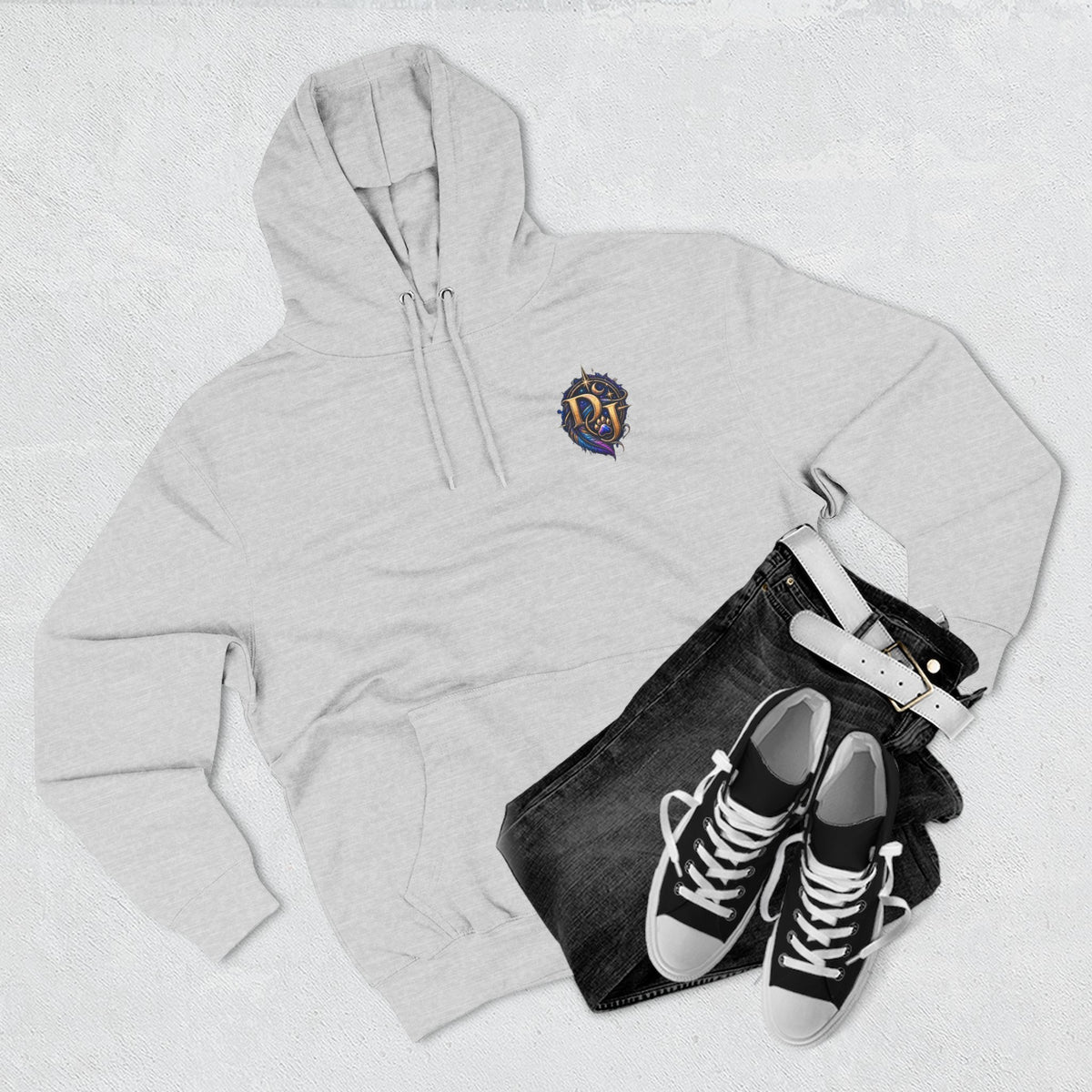 Divine Justice Graphic Hoodie — Support the Mission
