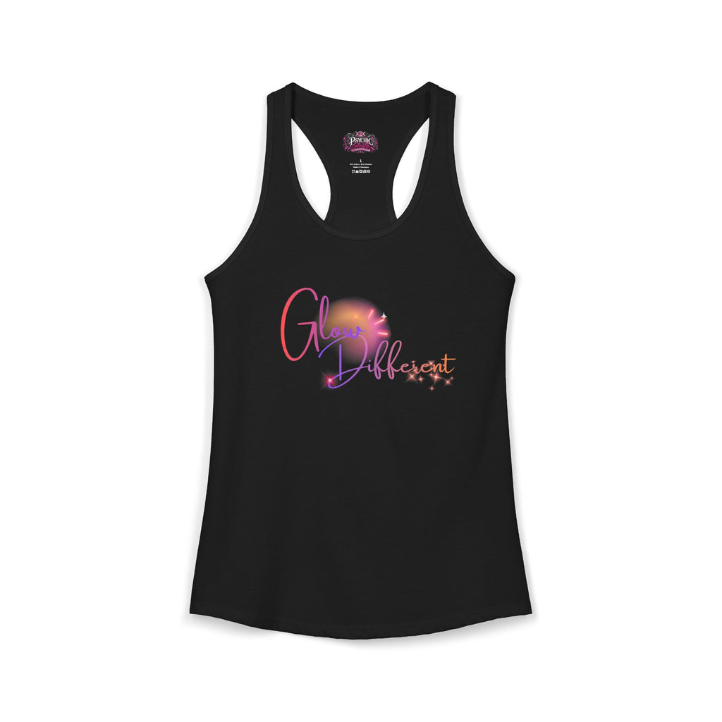 Glow Different Racerback Tank