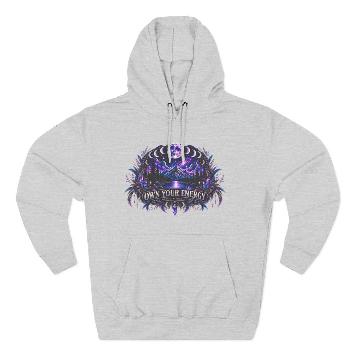 Own Your Energy Hoodie — Cosmic Motivational Pullover