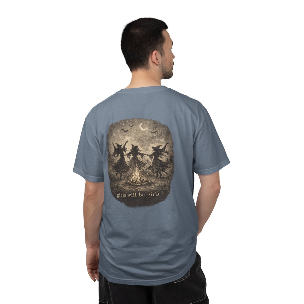 Witch Sisters T-Shirt — "Girls Will Be Girls" Graphic Tee