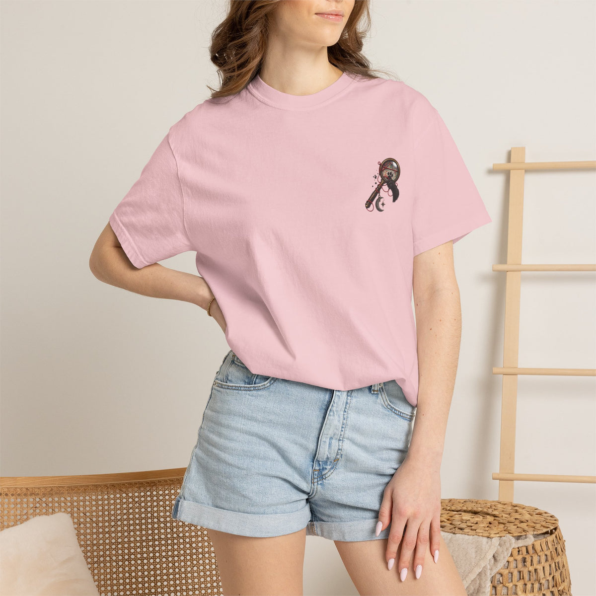 Mystery Evidence Board T-Shirt — Crime Scene Collage Graphic Tee