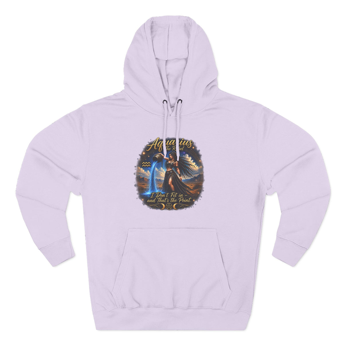 Aquarius Rebel Zodiac Hoodie
