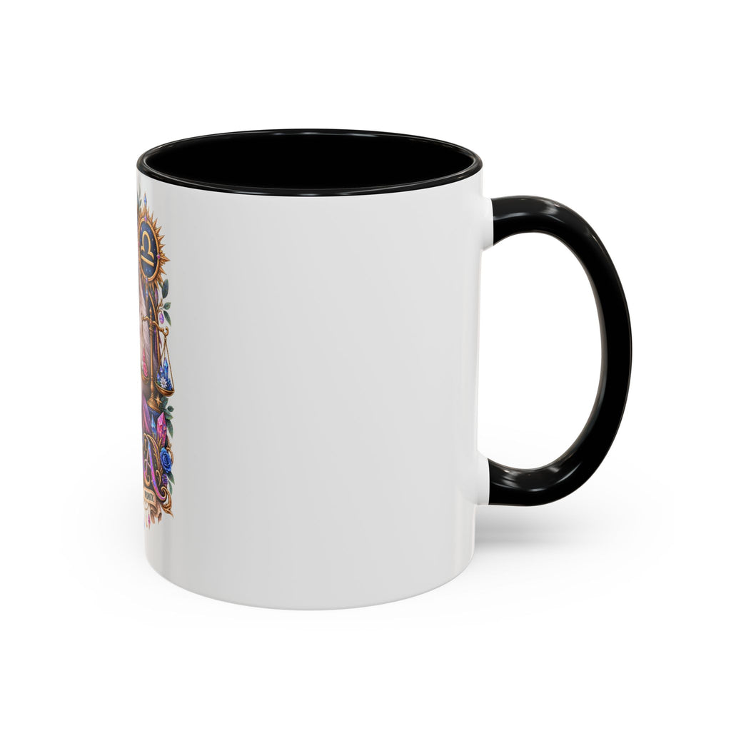 Libra Persian Cat Accent Coffee Mug — Zodiac Horoscope Gift (11/15oz)