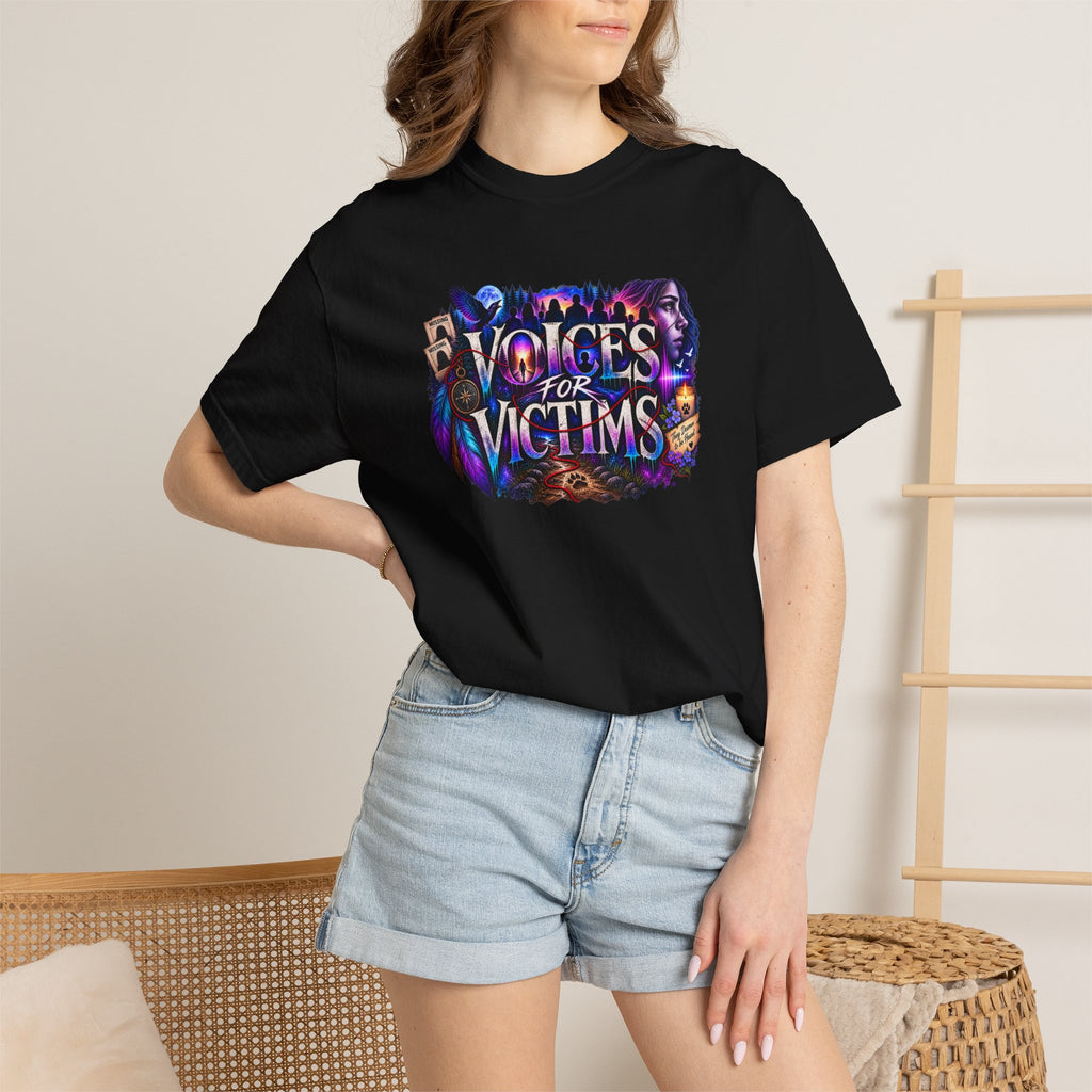 Voices for Victims Graphic T-Shirt — Support & Awareness Tee