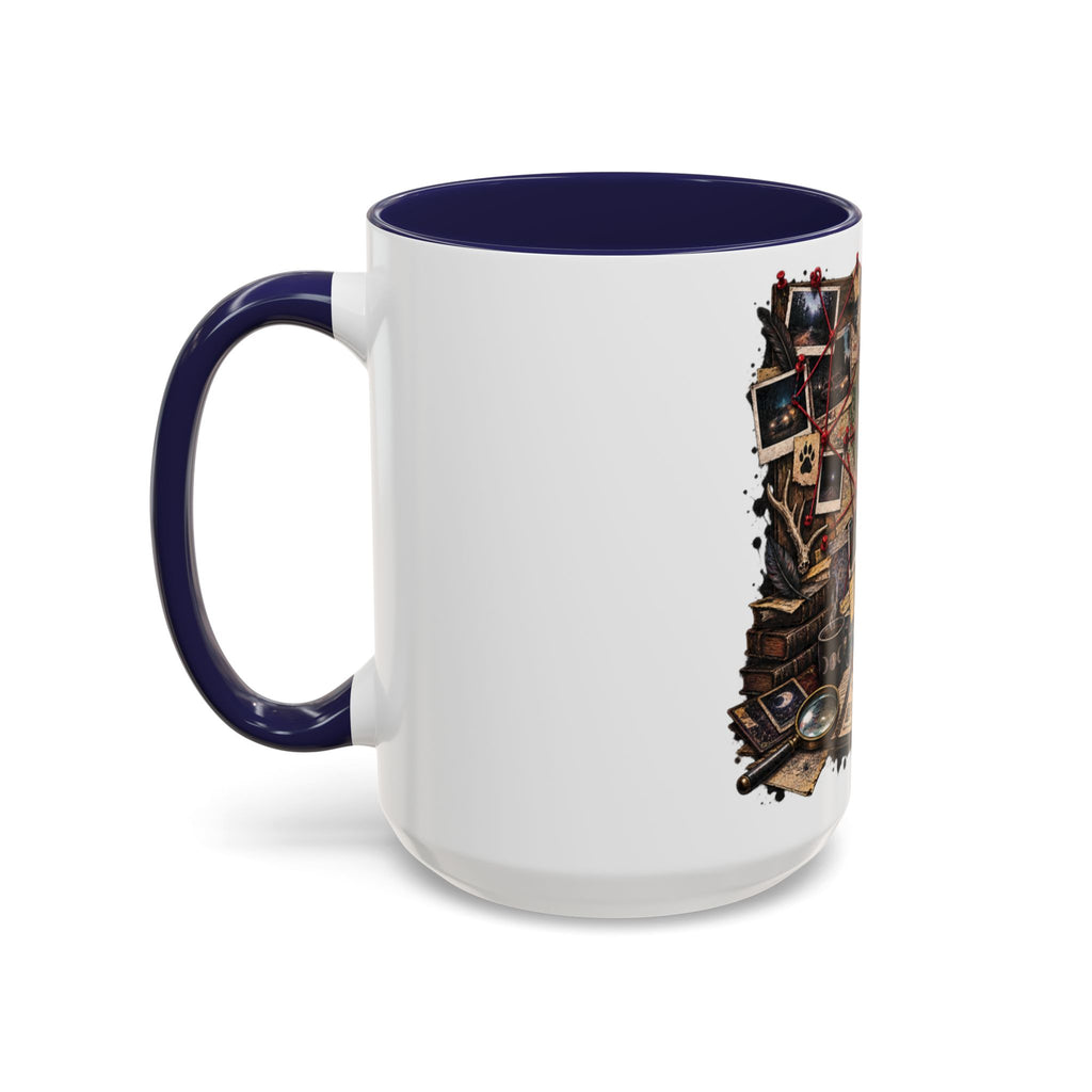 Conspiracy Board Coffee Mug — Detective Mystery Map Design (11/15oz)