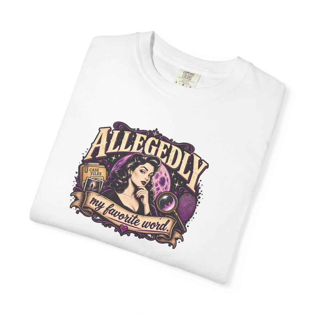 Allegedly My Favorite Word Graphic T-Shirt