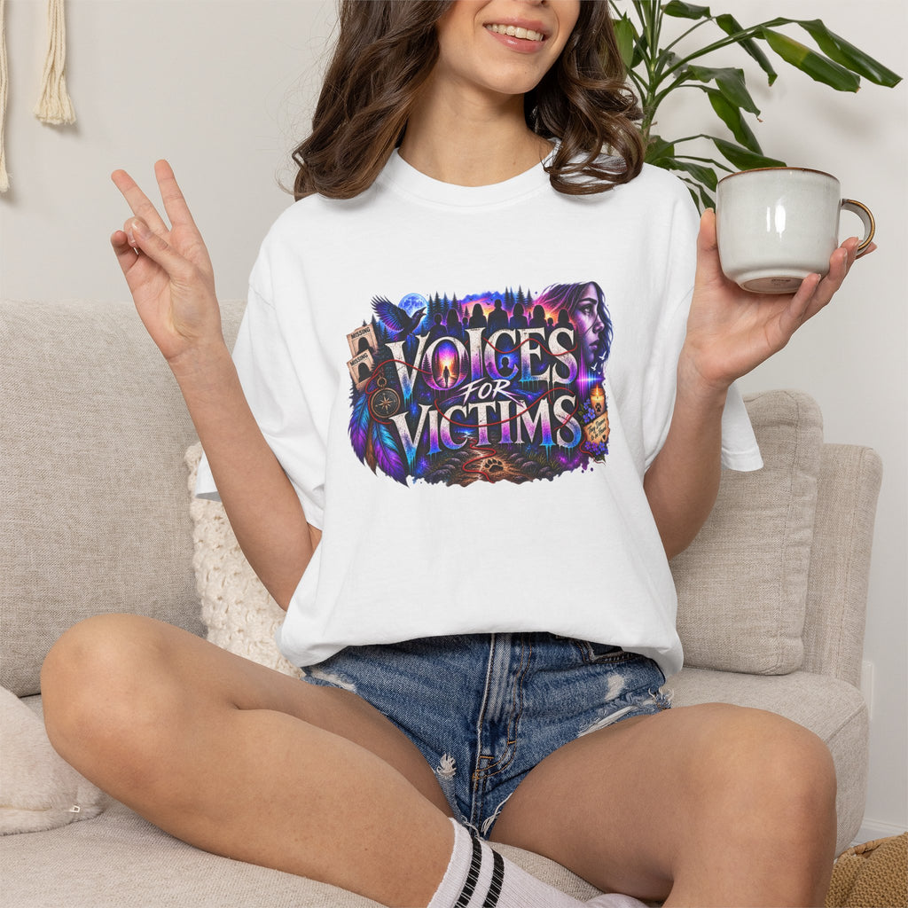 Voices for Victims Graphic T-Shirt — Support & Awareness Tee