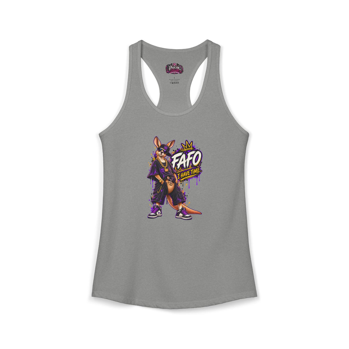 FAFO Kangaroo Graphic Tank - Sarcastic Tank