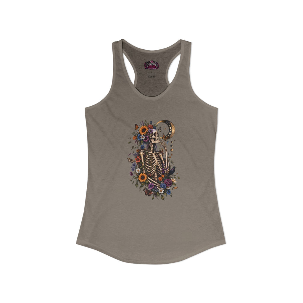 Floral Celestial Skeleton Tank