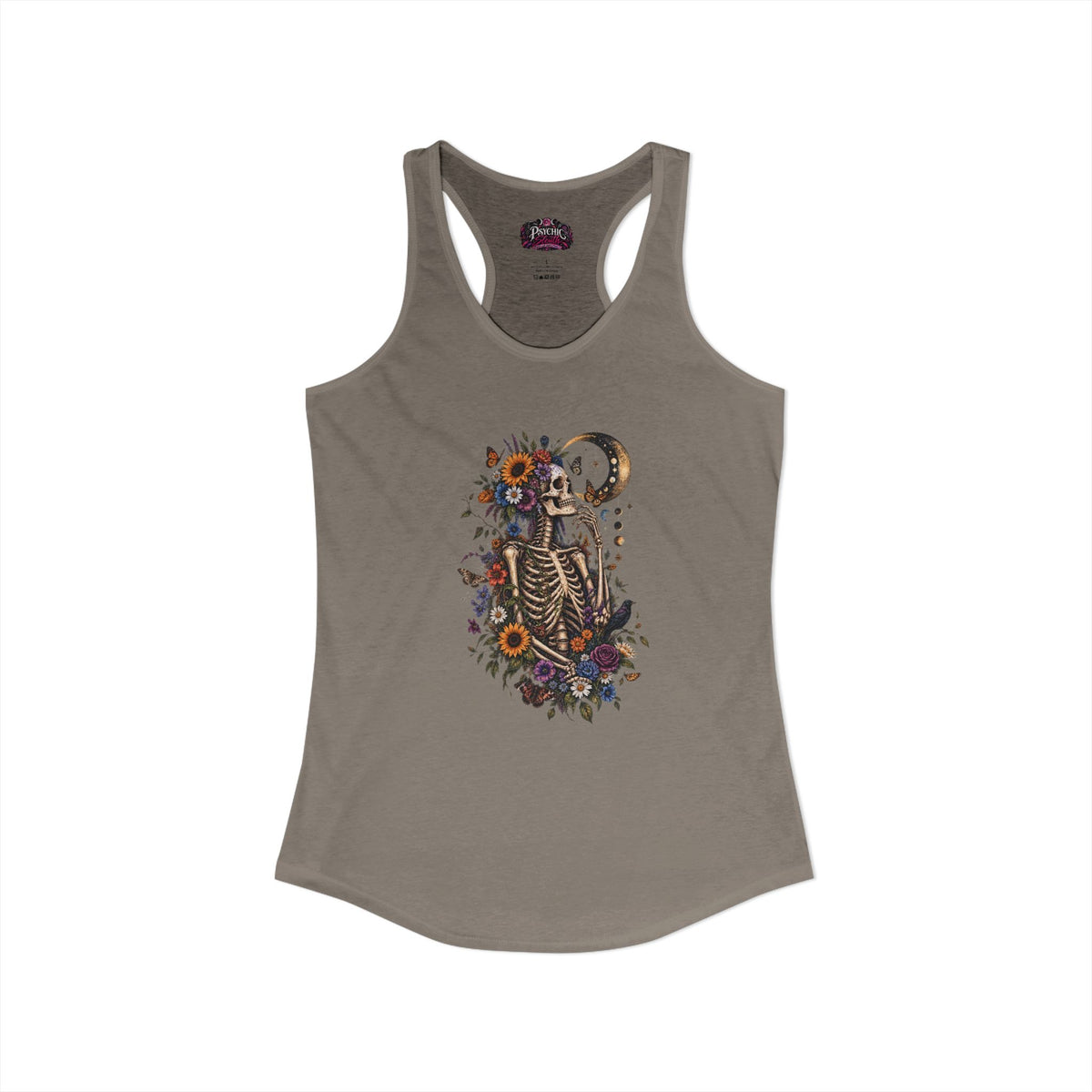 Floral Celestial Skeleton Tank