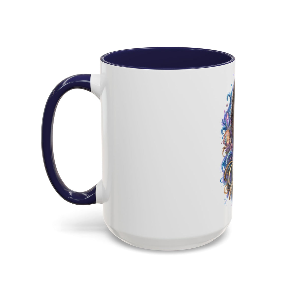 Cancer Zodiac Tortoiseshell Cat Accent Coffee Mug – Astrological Cat Lover Gift (11/15oz)