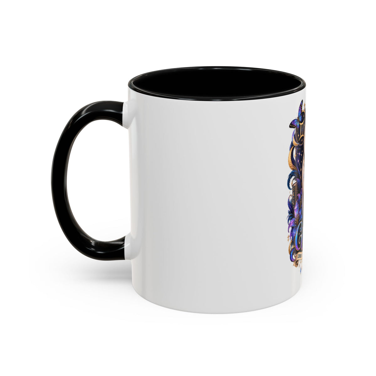 Gemini Zodiac Cat Coffee Mug — Siamese Astrology 11/15oz Accent Mug