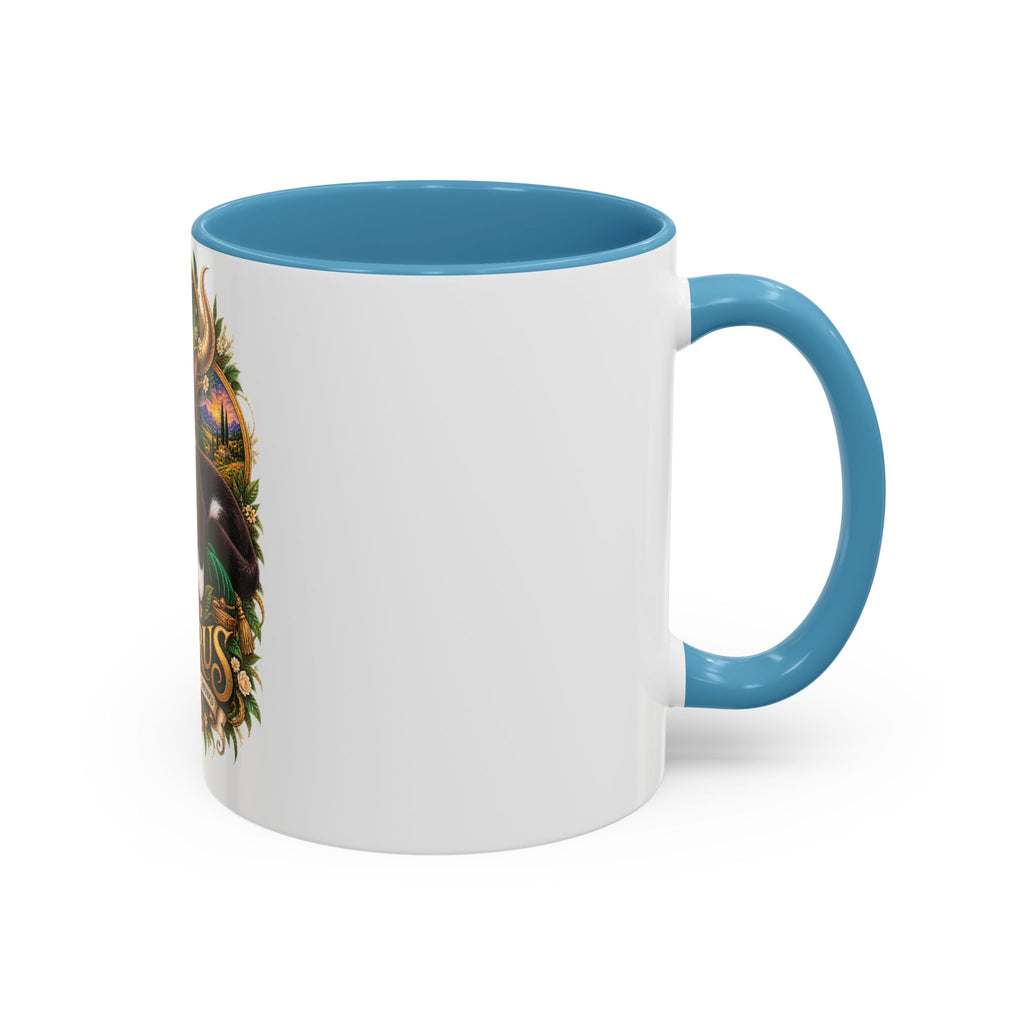 Taurus Tuxedo Cat Coffee Mug — Zodiac Astrology Gift (11/15 oz)