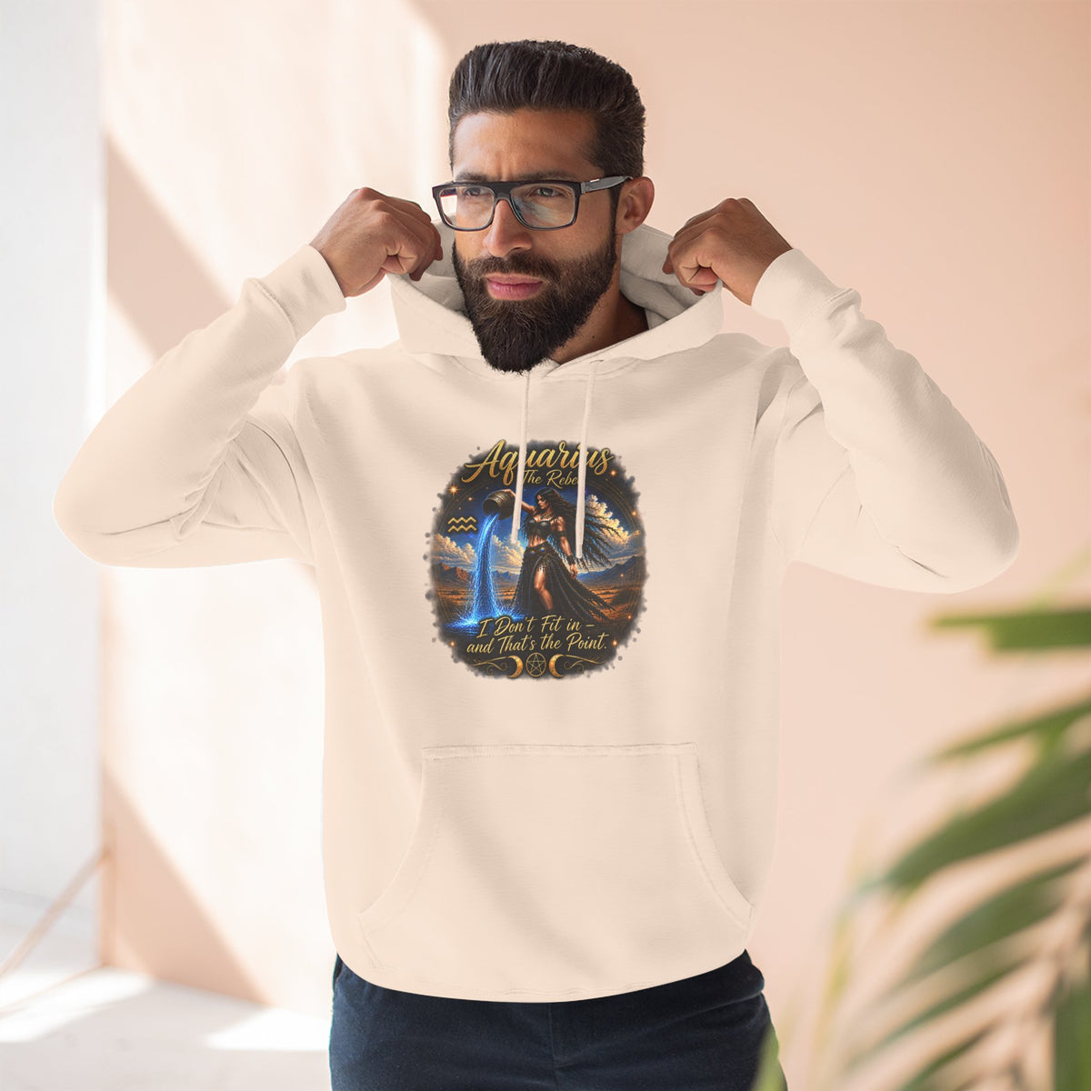 Aquarius Rebel Zodiac Hoodie
