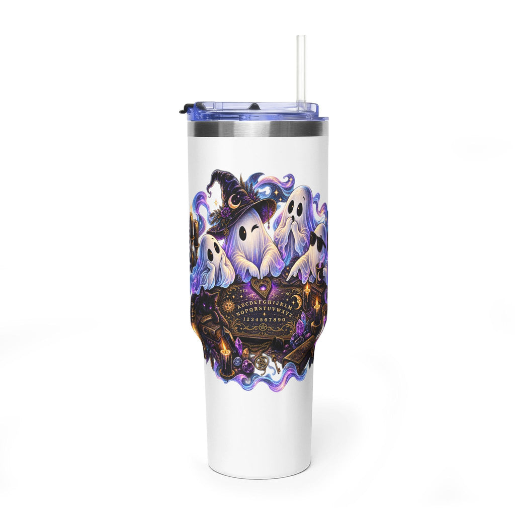 Ghost Crew 40oz Thermal Tumbler — Cute Halloween Ghosts Design