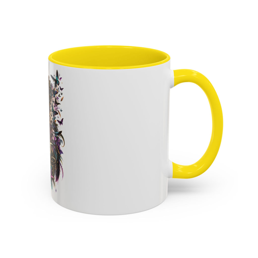 Trust What You Feel Moth Coffee Mug – Inspirational 11/15oz Accent Mug