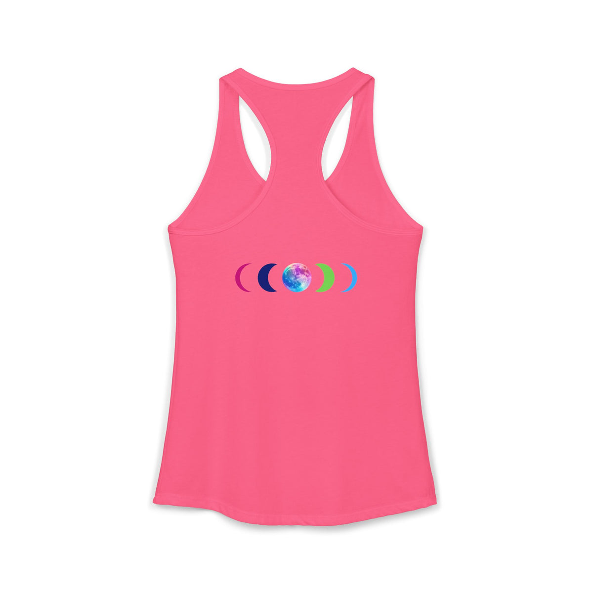 Rainbow Wolf Tank Top | Women's Racerback