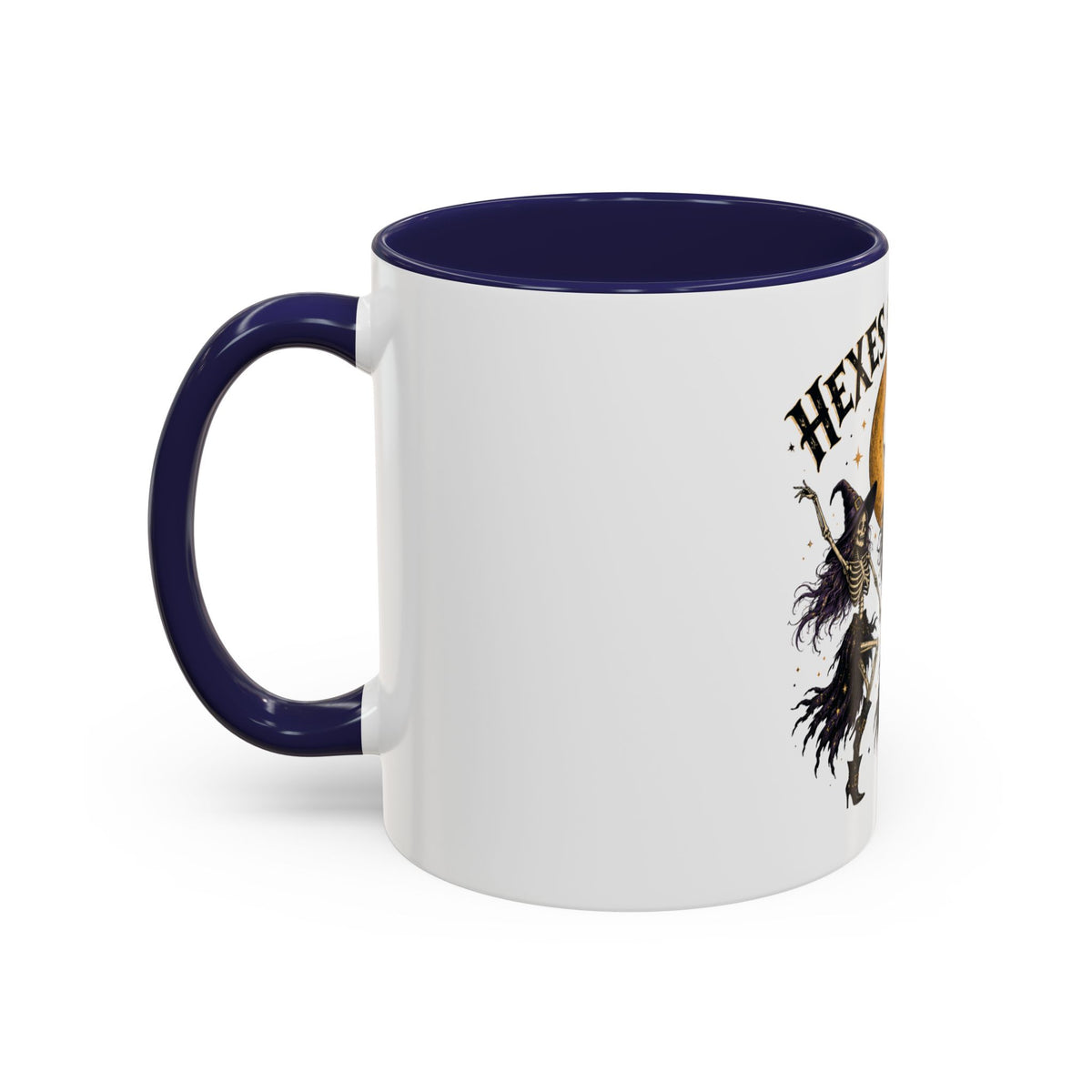 Hexes on My Ex's Witch Coffee Mug — Funny Halloween Accent Mug (11/15oz)
