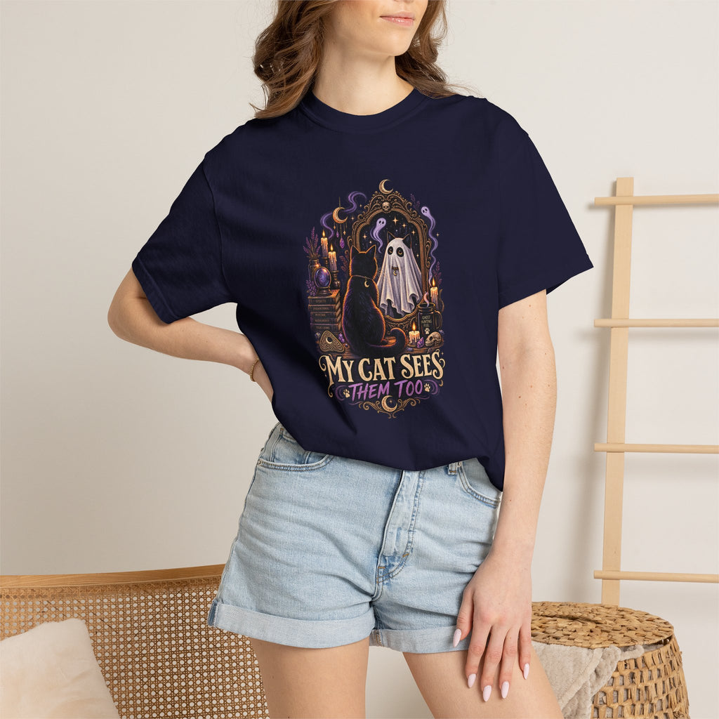 My Cat Sees Ghosts T-Shirt