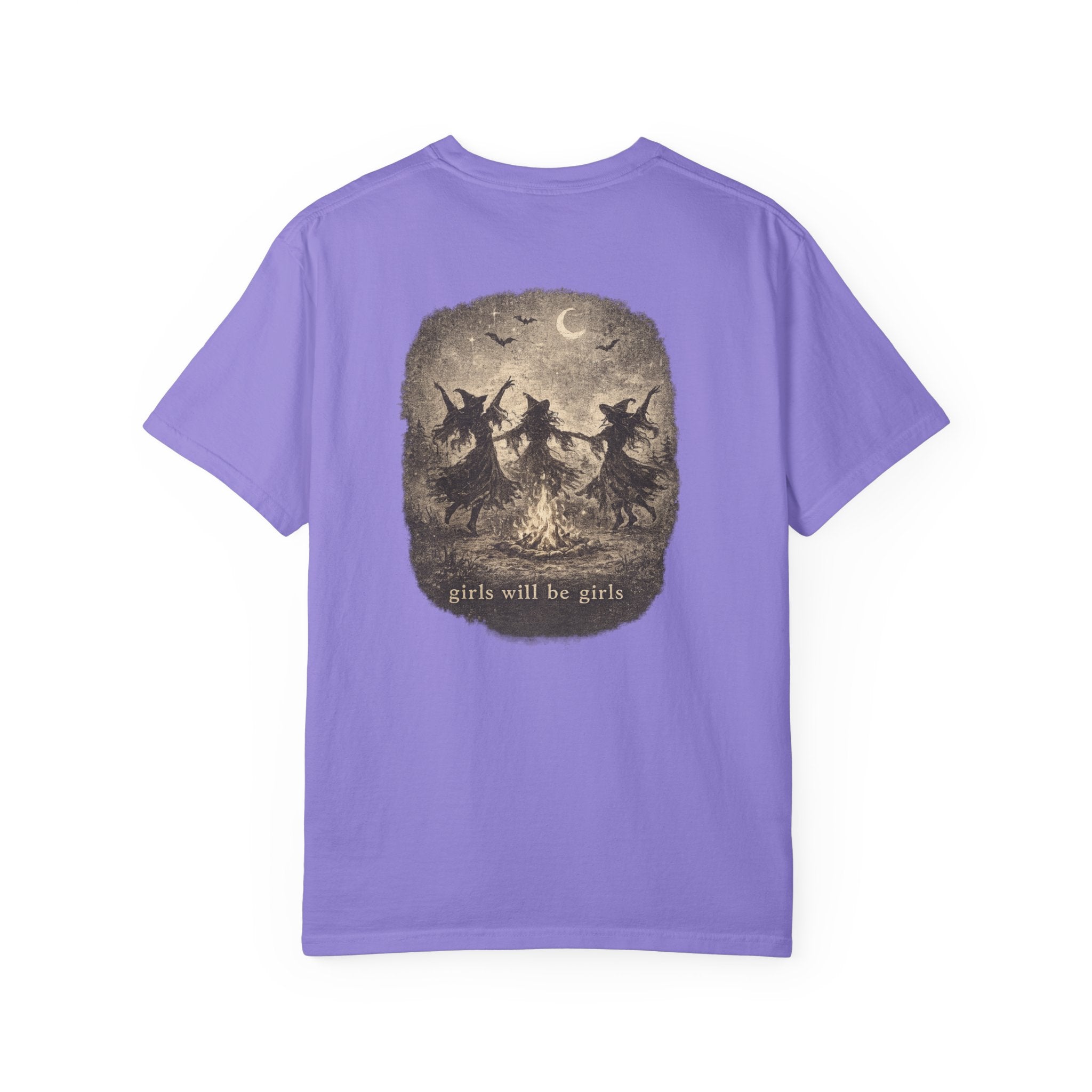 Witch Sisters T-Shirt — "Girls Will Be Girls" Graphic Tee