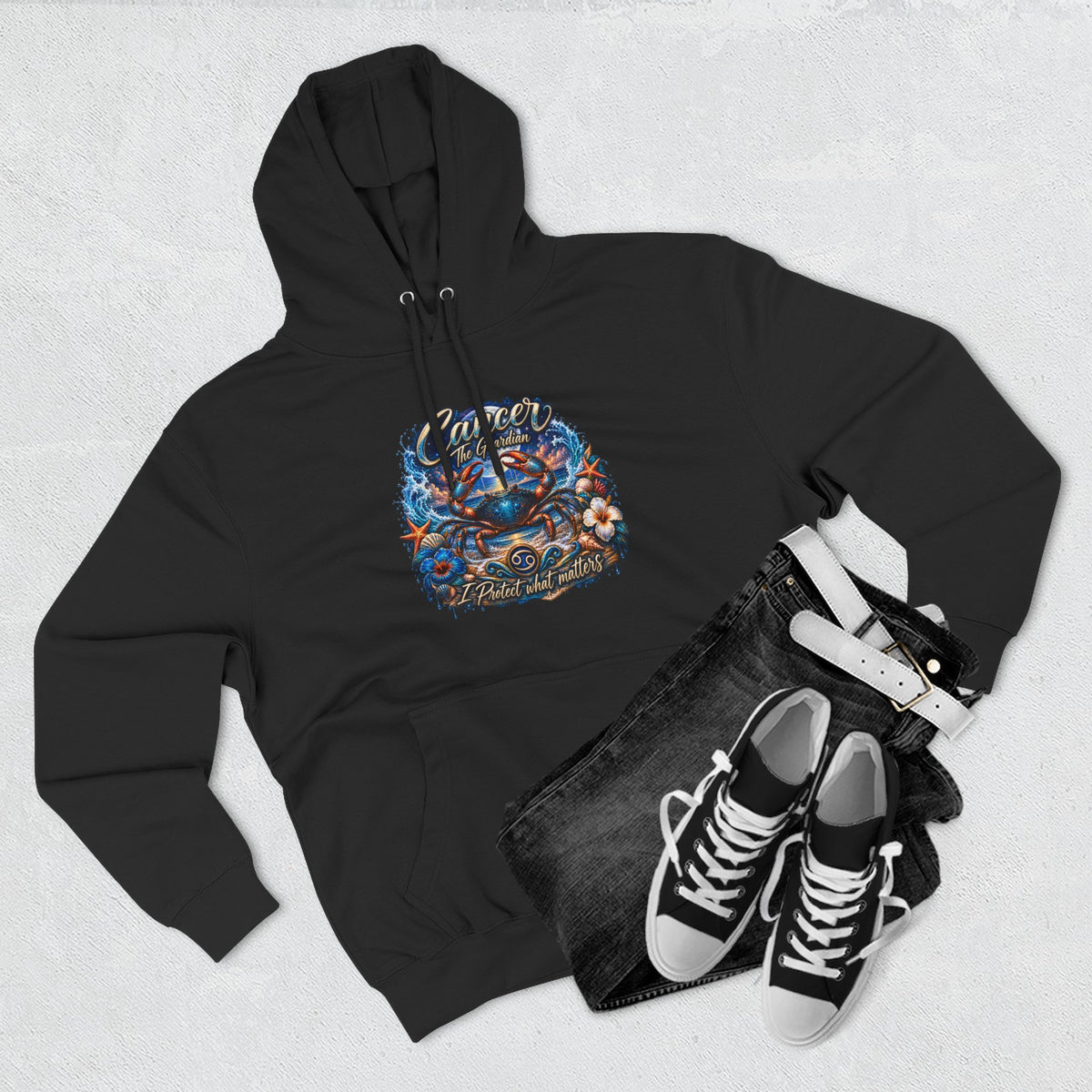 Cancer Zodiac Sign- The Guardian Archetype Hoodie