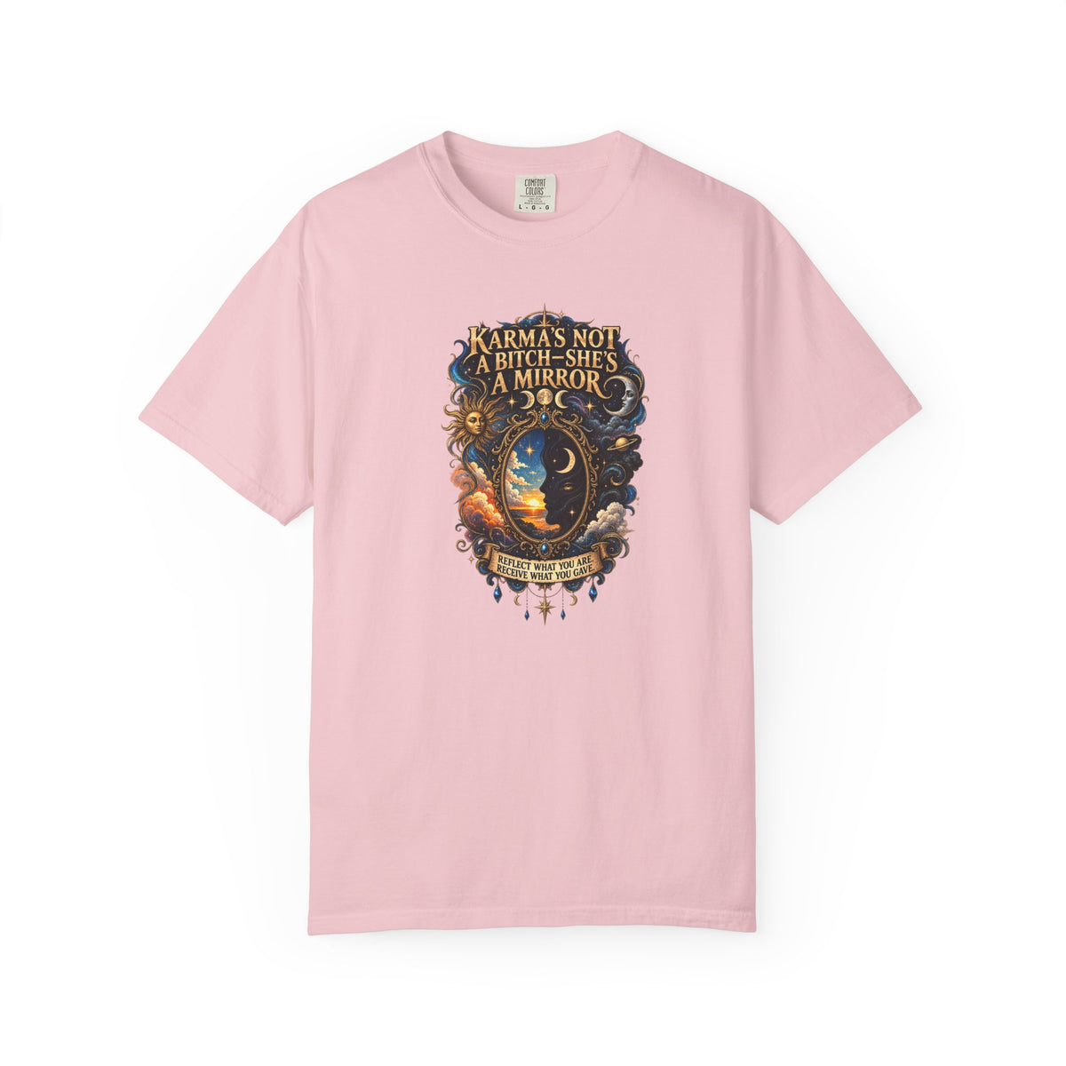Karma's not a Bitch she's a Mirror- Mystic Tarot Graphic Tee