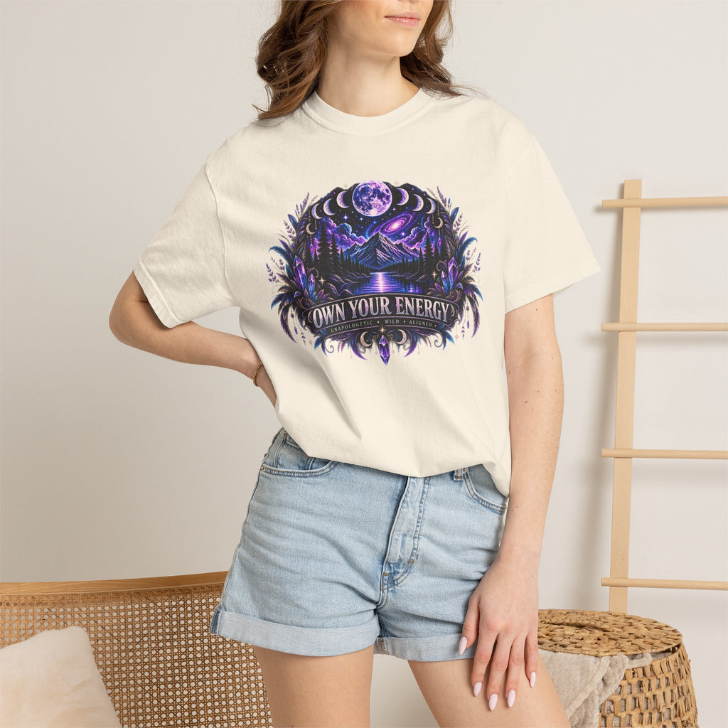 Own Your Energy T-Shirt — Mystic Moon Graphic Tee