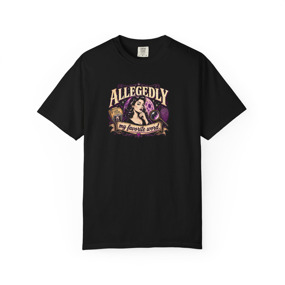 Allegedly My Favorite Word Graphic T-Shirt