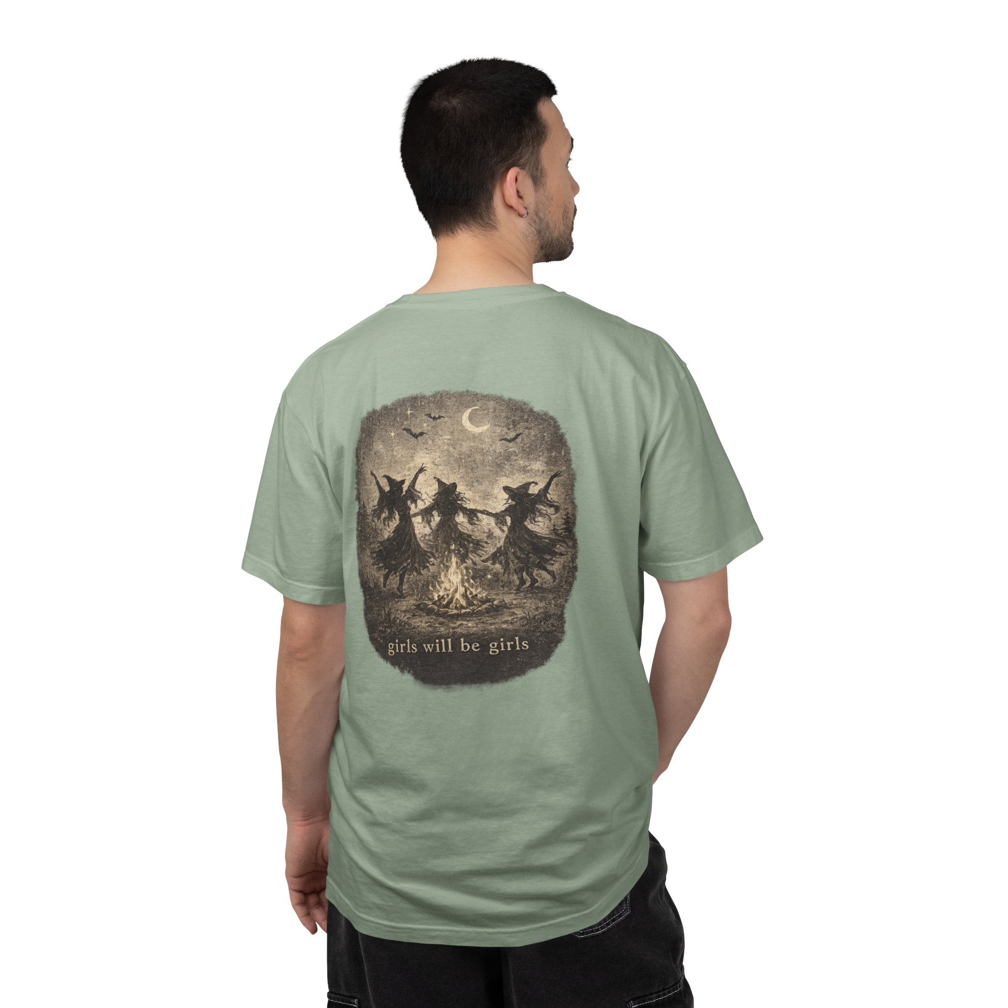 Witch Sisters T-Shirt — "Girls Will Be Girls" Graphic Tee