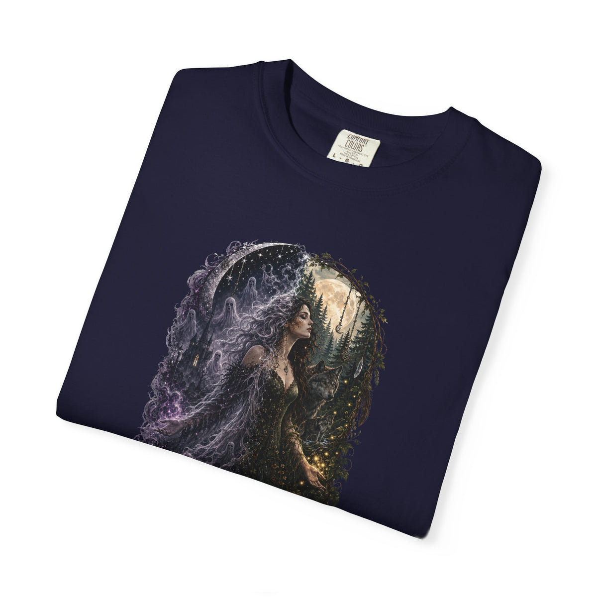 Fantasy Forest T-Shirt — "Between Worlds" Witchy Art Tee