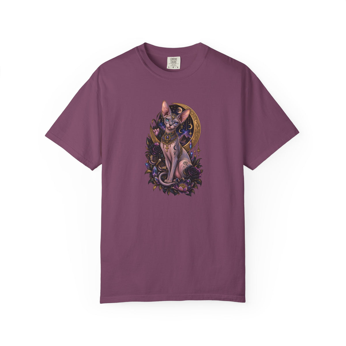 Egyptian Sphynx Moon cat Graphic T-Shirt