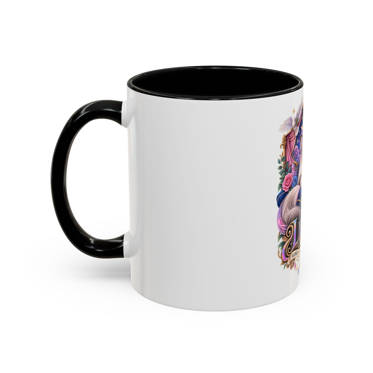 Libra Persian Cat Accent Coffee Mug — Zodiac Horoscope Gift (11/15oz)