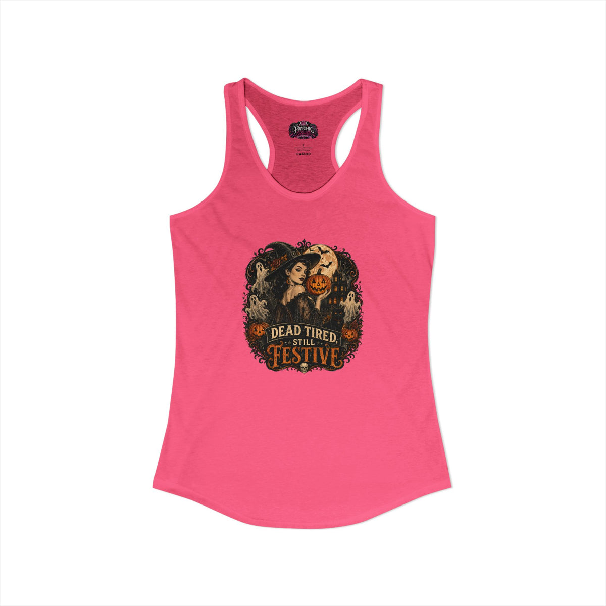 Dead Tired Humor Halloween Tank