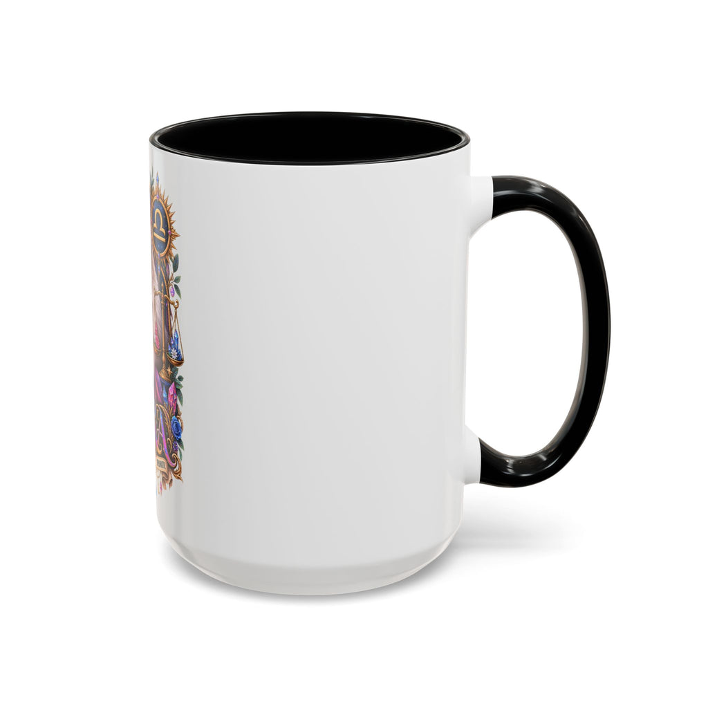 Libra Persian Cat Accent Coffee Mug — Zodiac Horoscope Gift (11/15oz)