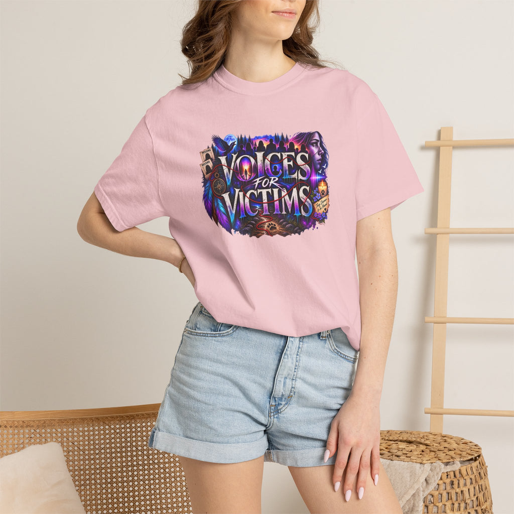 Voices for Victims Graphic T-Shirt — Support & Awareness Tee