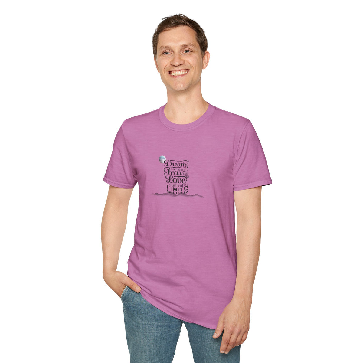 Inspiring 'Dream Without Fear, Love Without Limits' T-Shirt